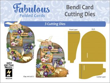Bendi Card Cutting Dies by Fabulous Folded Cards