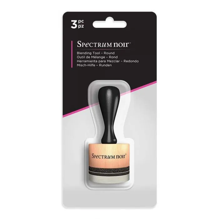 Blending Tool Round, foam pads