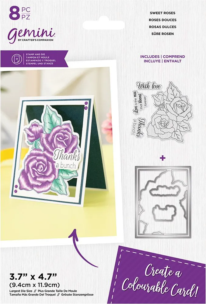 Sweet Roses Stamp & Die