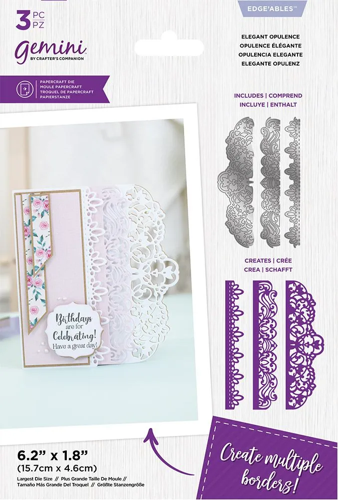 Elegant Opulence Metal die - Edgeable