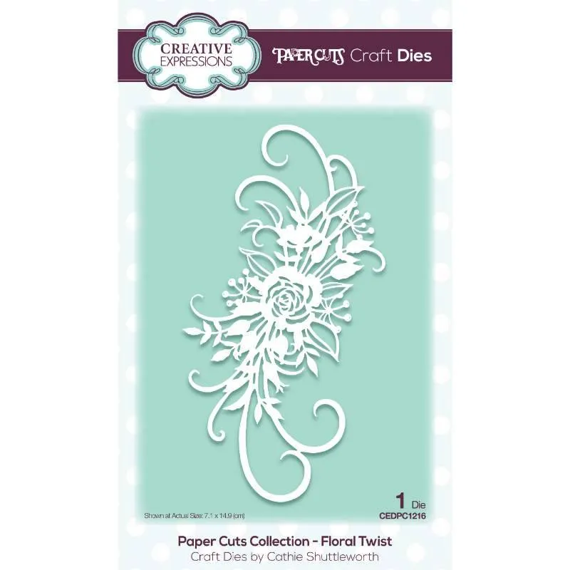 Floral Twist Cutting Die