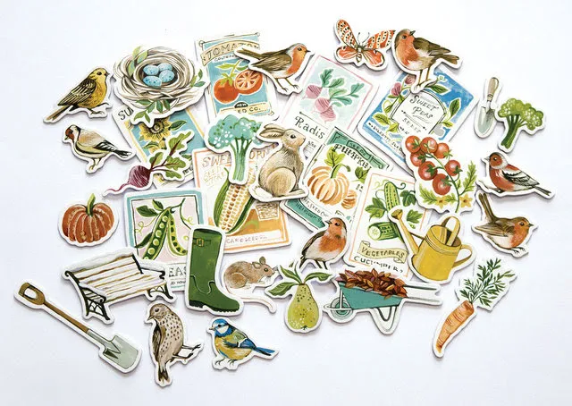 Little Robin Redbreast Ephemera, 34 pieces