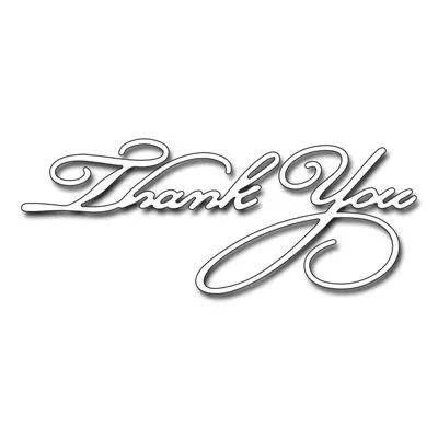 Stylish Gratitude Cutting Dies