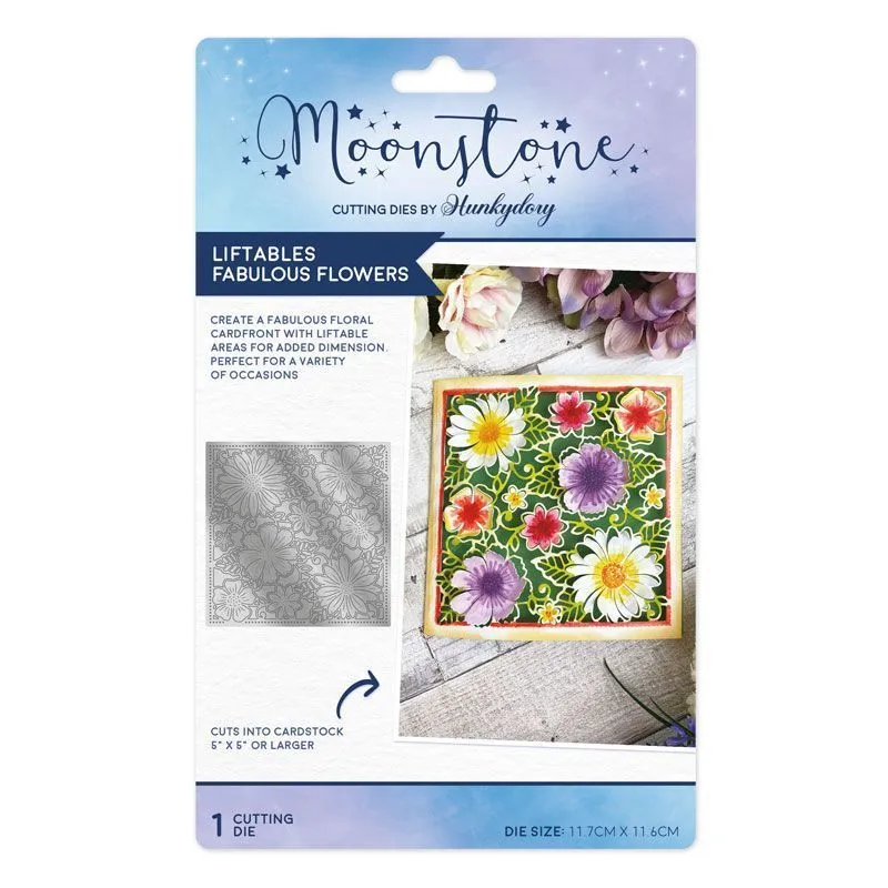 Liftables Fabulous Flowers Moonstone Dies