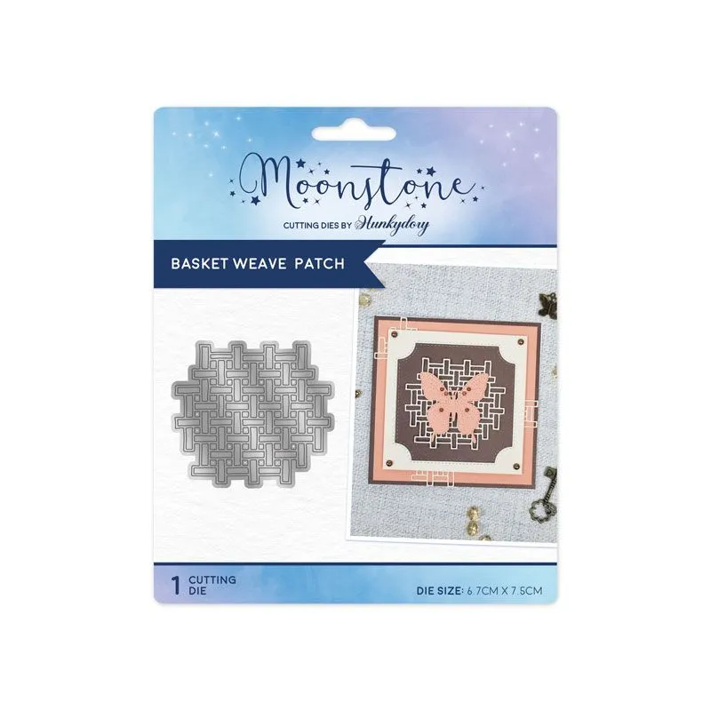 Basket Weave Patch Moonstone Dies