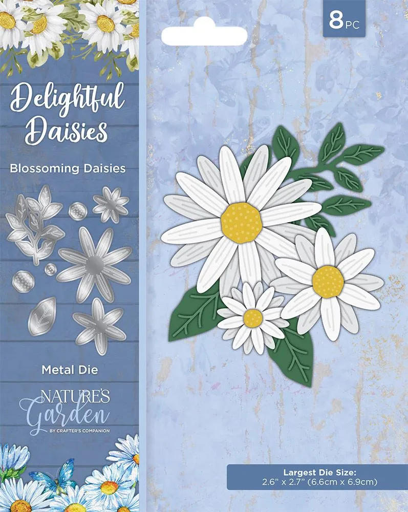 Delightful Daisies Blossoming Daisies Metal Dies