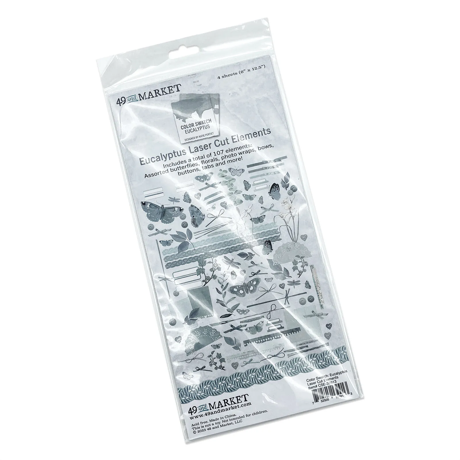 Color Swatch: Eucalyptus - Laser Cut Elements