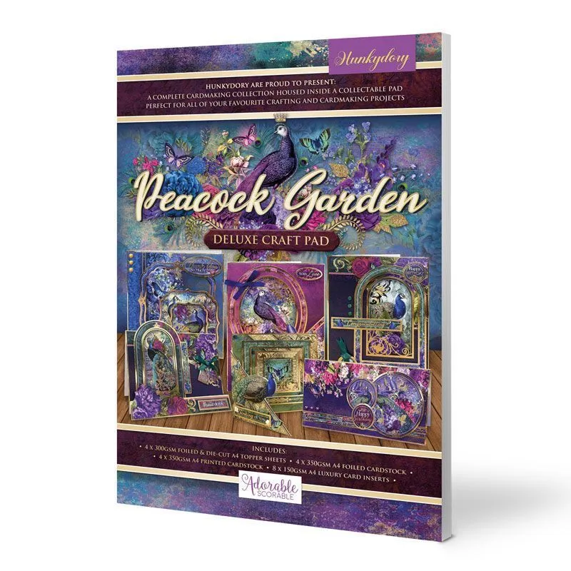Peacock Garden Deluxe Craft Pads