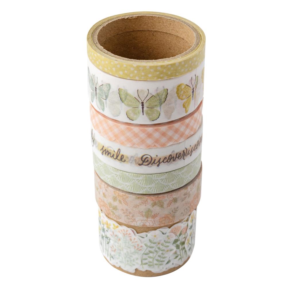 Paper Wishes | Garden Washi Tape, 7 pack