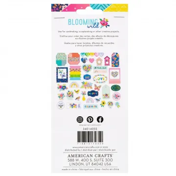 Paige Evans Blooming Wild Die-Cuts, 40 pieces