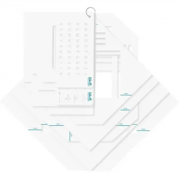 Envelope Tear Guides, 7 guides +