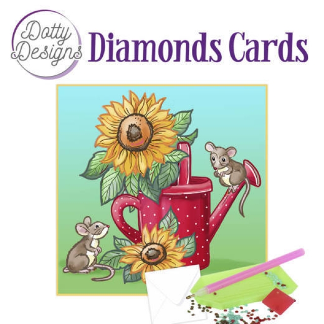 Sunflowers Diamond Card