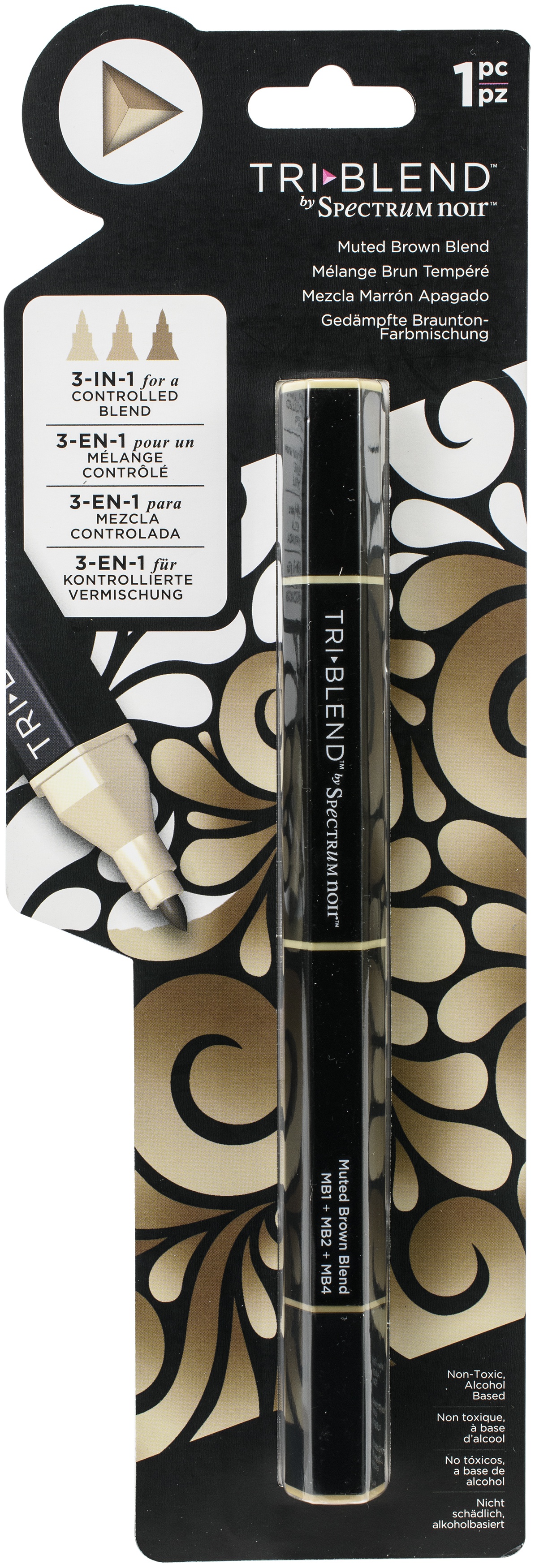 Muted Brown Tri Blend