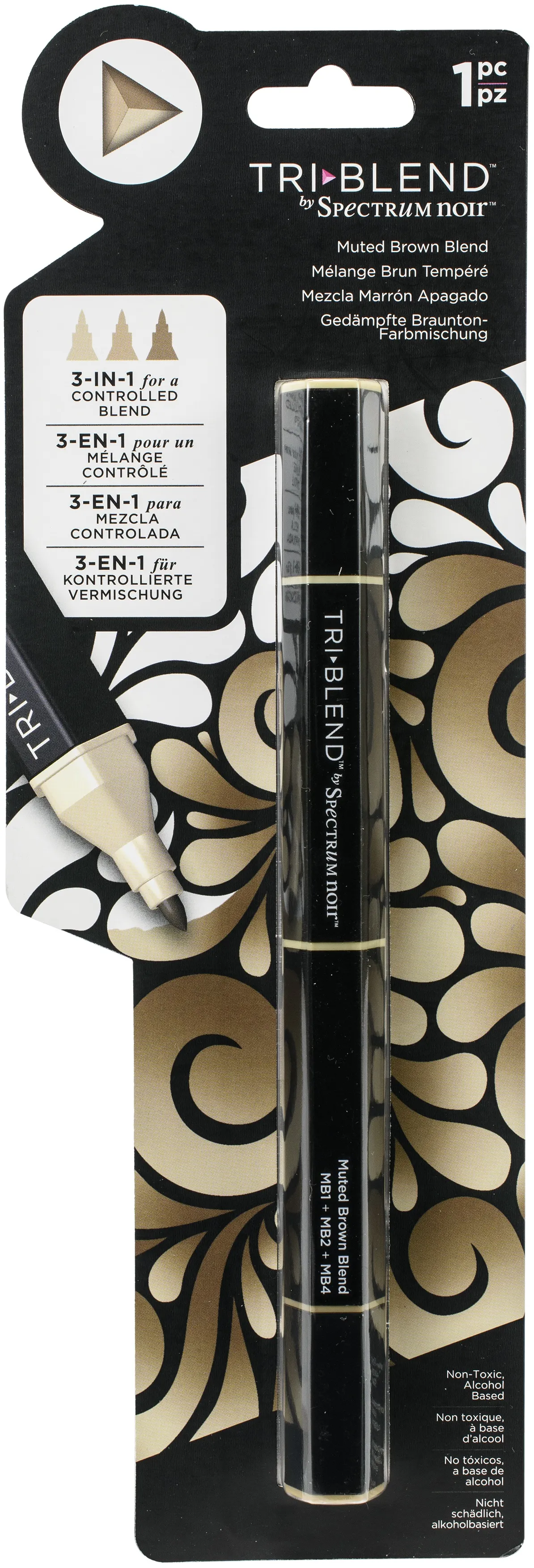 Muted Brown Tri Blend