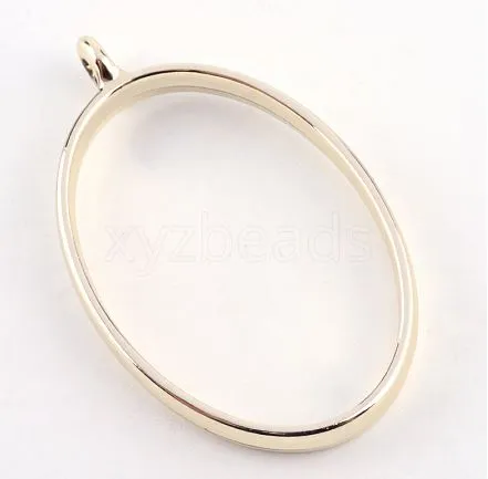 Oval Open Bezel, gold