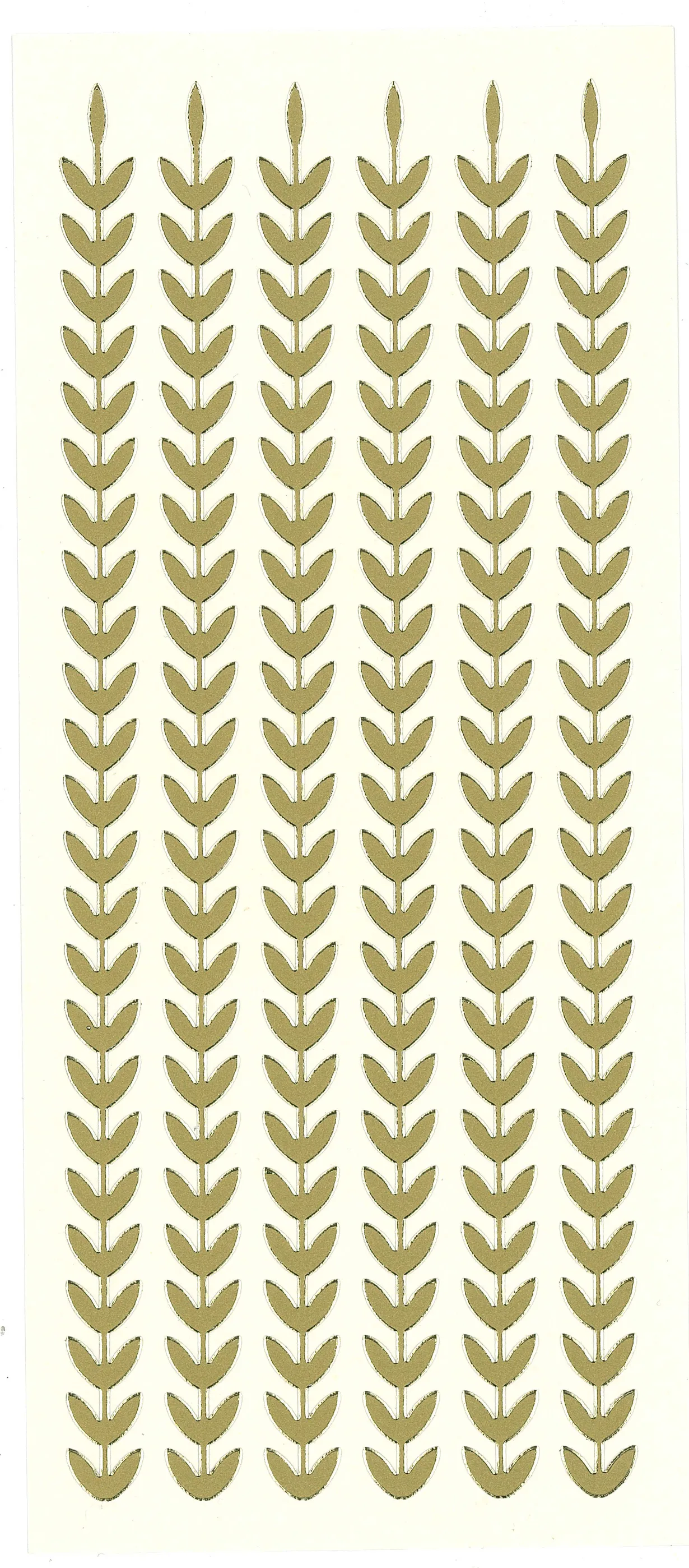 Leaf Border, Gold Peel Offs