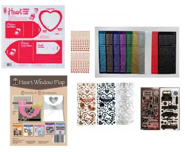 Valentine Dazzles™ Stickers Dies & Cards by Hot Off The Press Money Saver