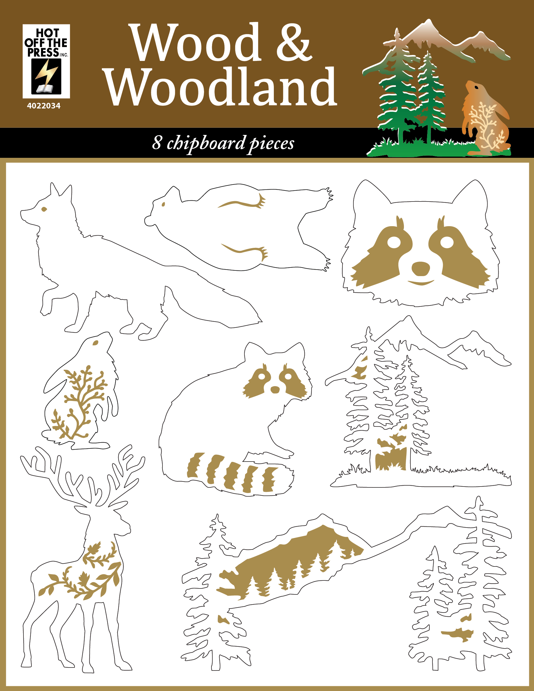 Wood & Woodland Chipboard