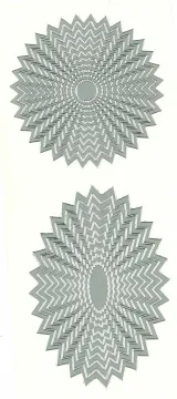Silver Oval & Circle Nestabilities-5 Peel Off Sticker