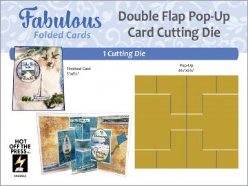 Double Flap Card Dies