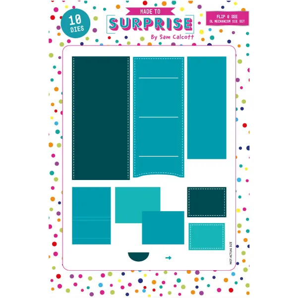 Flip Flap Slim Line Die Set | Flip and See