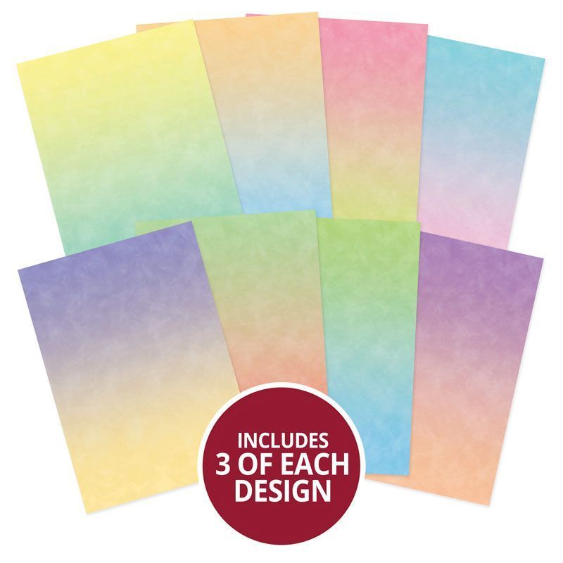 Pastel Ombre Adorable Scorable Pattern Pack