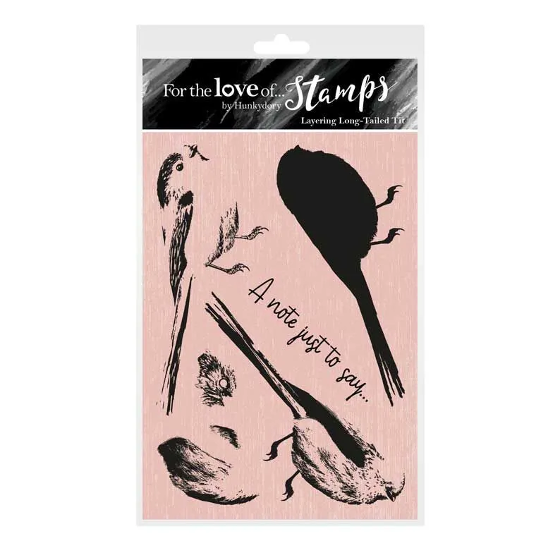 Layering Long-Tailed Tit Stamps