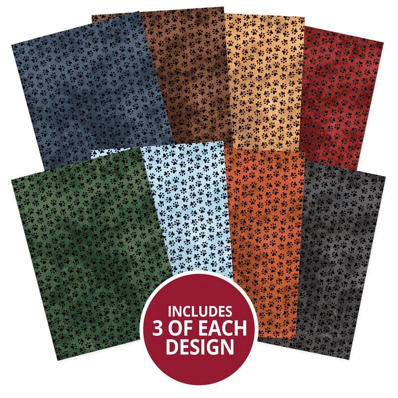 Pawprints Adorable Scorable Cardstock Pattern Pack