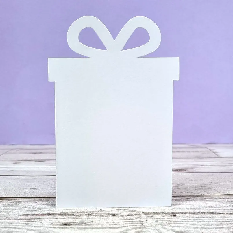 Present Shaped Cards & envelopes, 5 cards