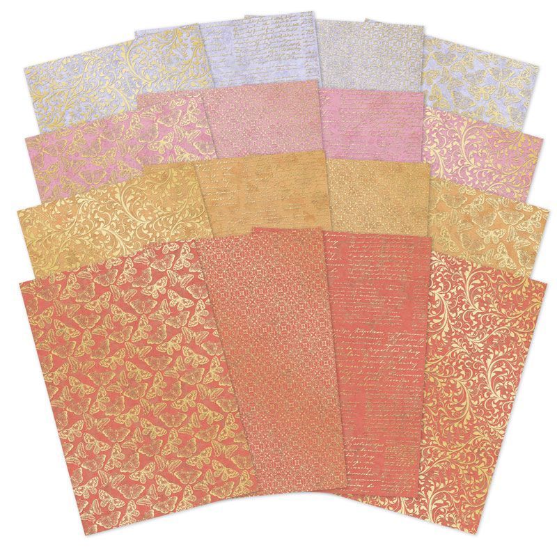 Butterfly Botanica Foiled Edge-to-Edge Matt-tastic Adorable Scorable