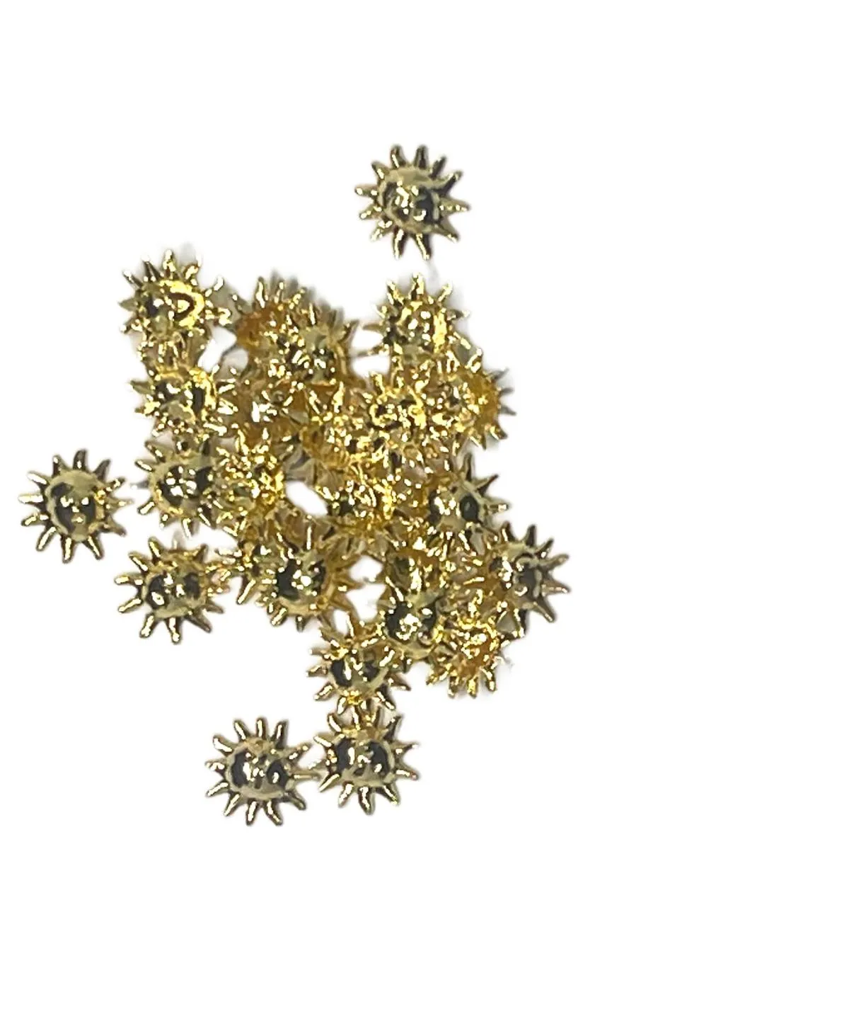 Sun Inclusions, 15 gold pieces