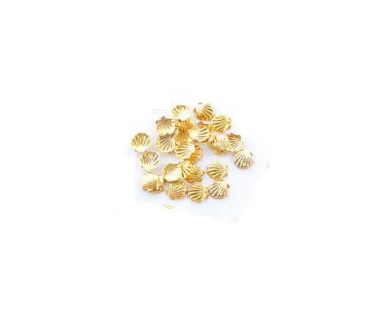 Scallop Shell Inclusions, 20 gold pieces