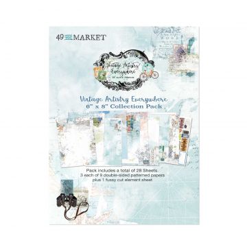 Vintage Artistry Everywhere 6x8 Collection Paper Pack