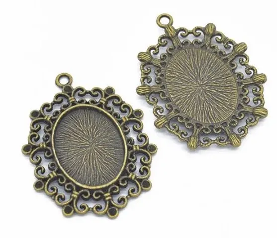 Fancy Oval Bezel, Bronze