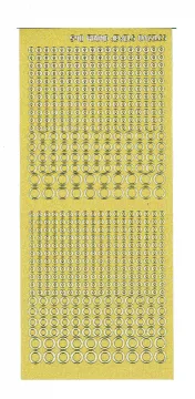 Gold Pearl Jewel Dazzles™ stickers