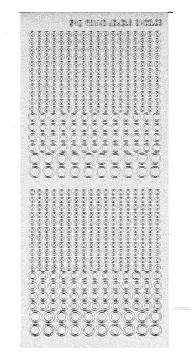 Silver Pearl Jewel Dazzles™ stickers