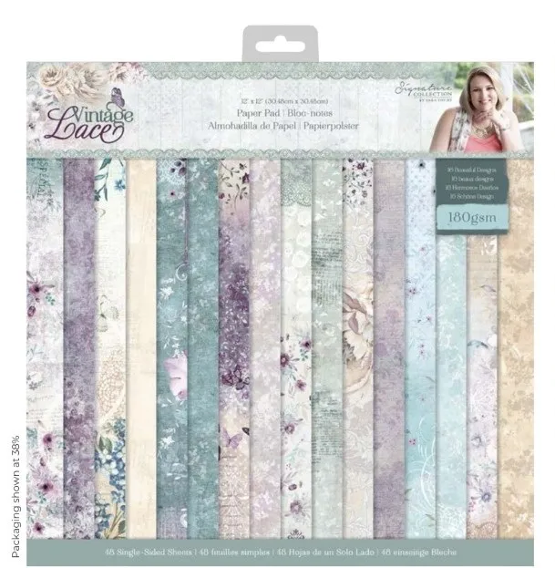 Vintage Lace 12x12 Paper Pad