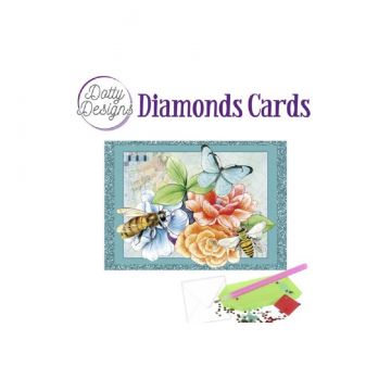 Dotty Design Diamond Easel Card 137 - Christmas Sock – Add Some Sparkle
