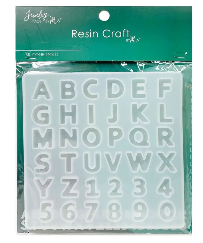 Small Alphabet Silicone Mold