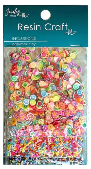 Bright Polymer Clay Inclusions