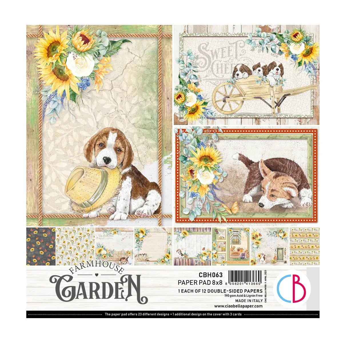 Farmhouse Garden Paper Pad 8