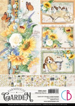 Farmhouse Garden Creative Pad A4 9/Pkg