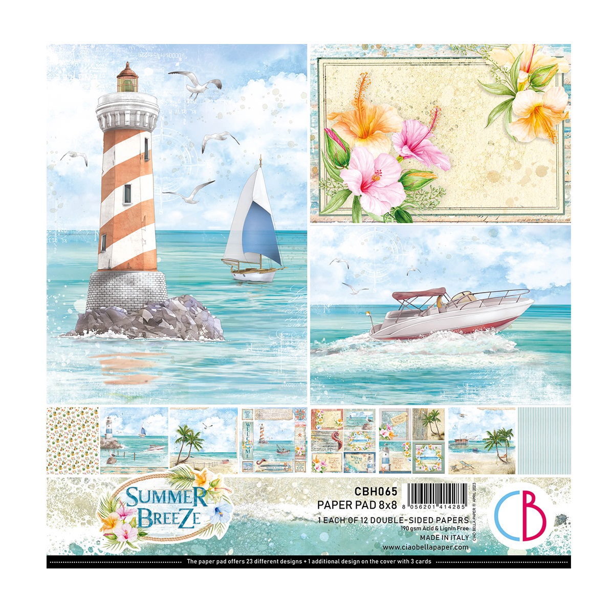 Summer Breeze Paper Pad 8