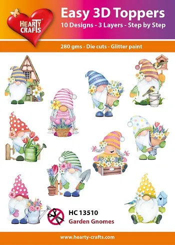Garden Gnomes 3D Toppers