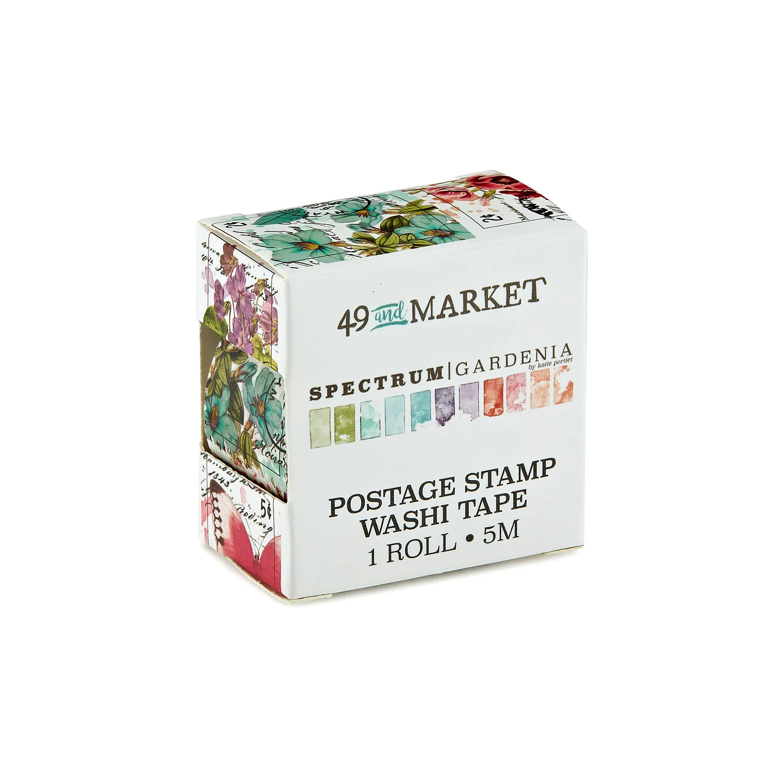 Spectrum Gardenia Postage Washi Roll