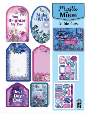 Mystic Moon Die-Cuts, 31 pieces