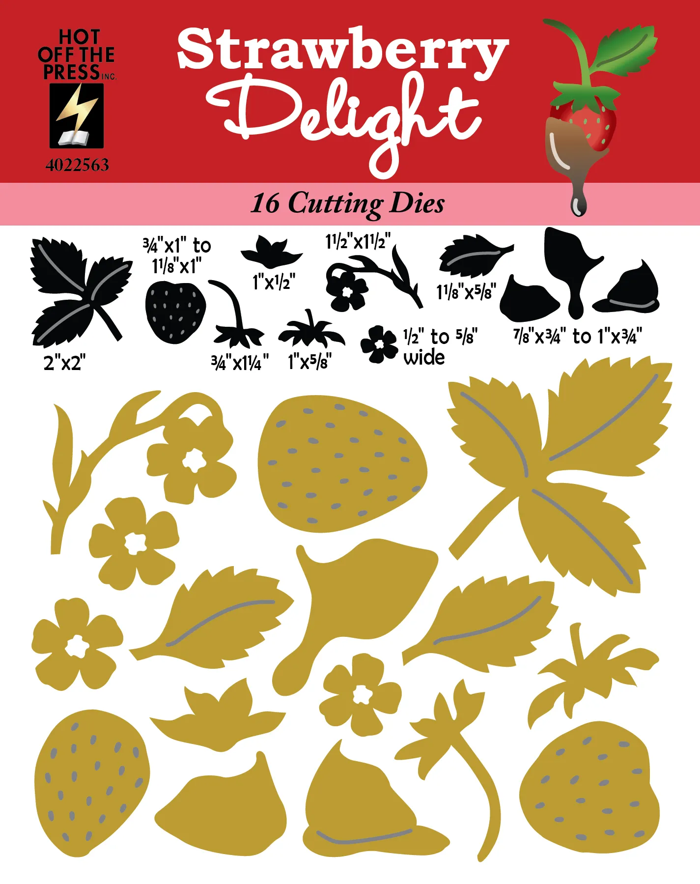 Strawberry Delight Cutting Dies