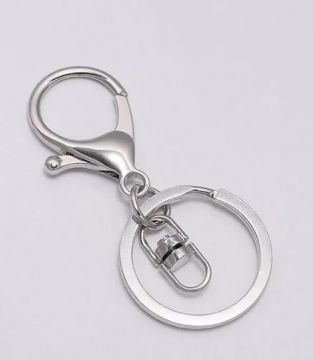 Key Ring, Silver