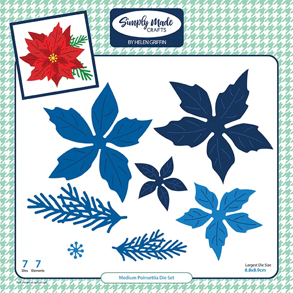Poinsettia Die Set | Winter Sparkle