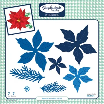 Poinsettia Die Set | Winter Sparkle